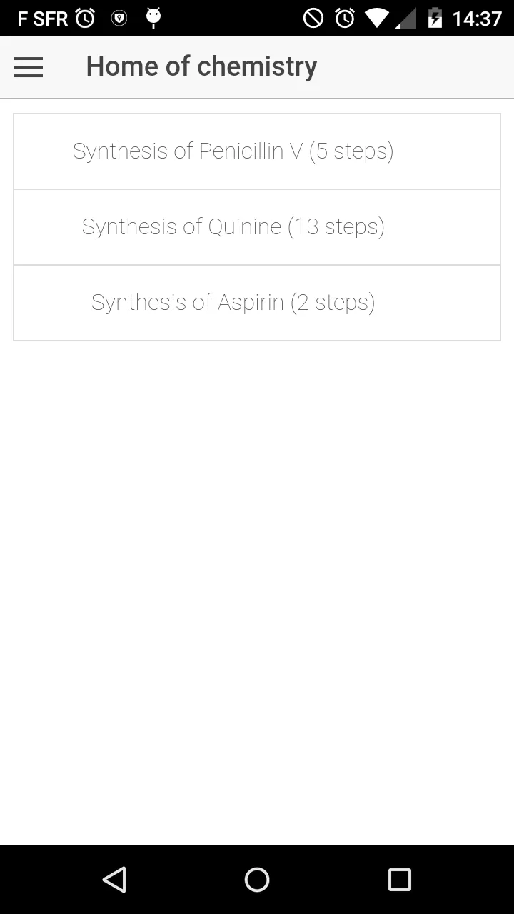 Famous Synthesis step by step | Indus Appstore | Screenshot