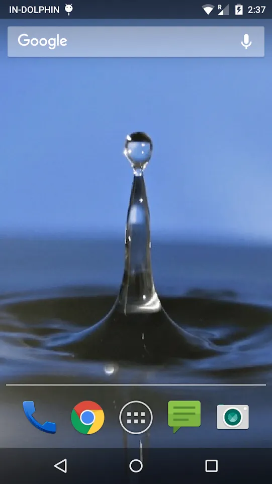 Finger Touch Water Droplet | Indus Appstore | Screenshot