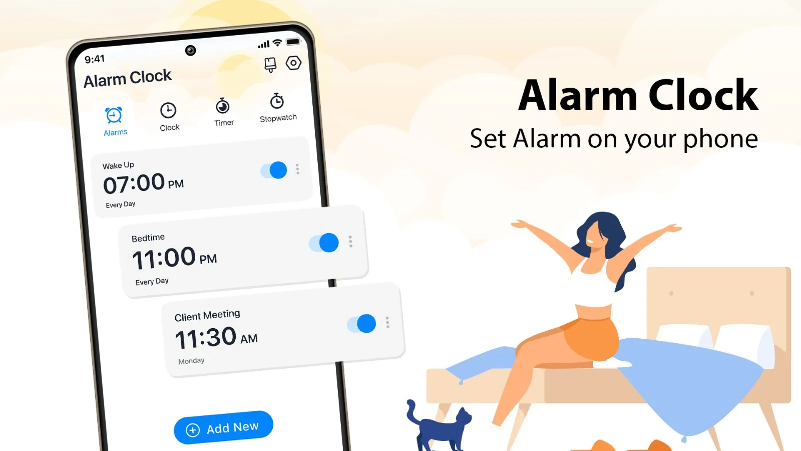 Alarm Clock with Timer | Indus Appstore | Screenshot