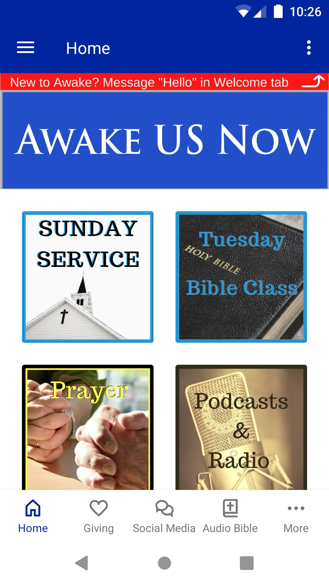 Awake Us Now | Indus Appstore | Screenshot