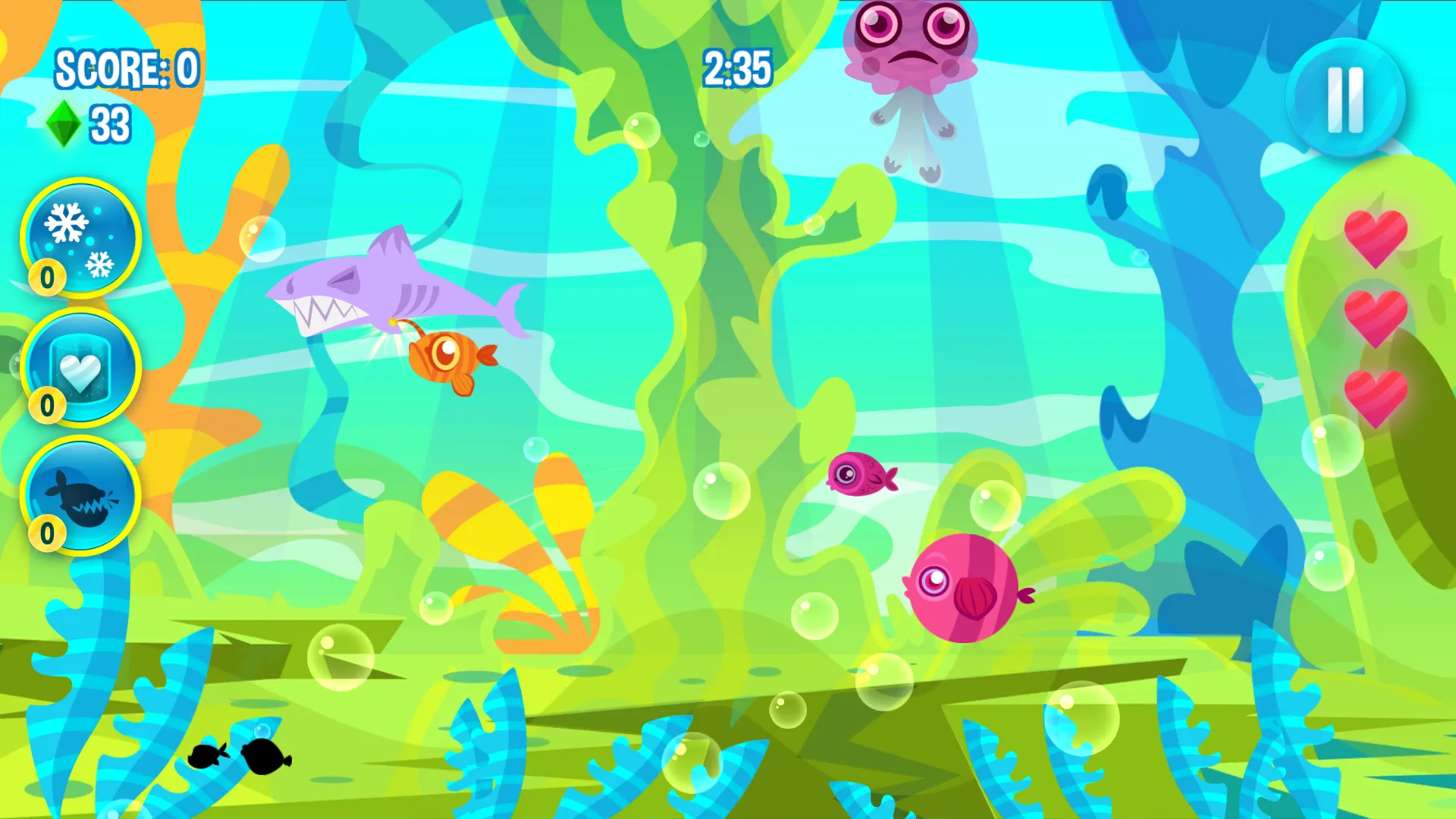 Hungry Fish | Indus Appstore | Screenshot