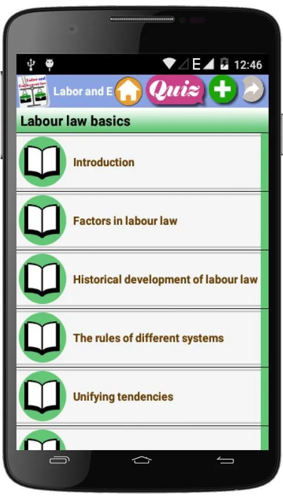 Labor and Employment law Cours | Indus Appstore | Screenshot