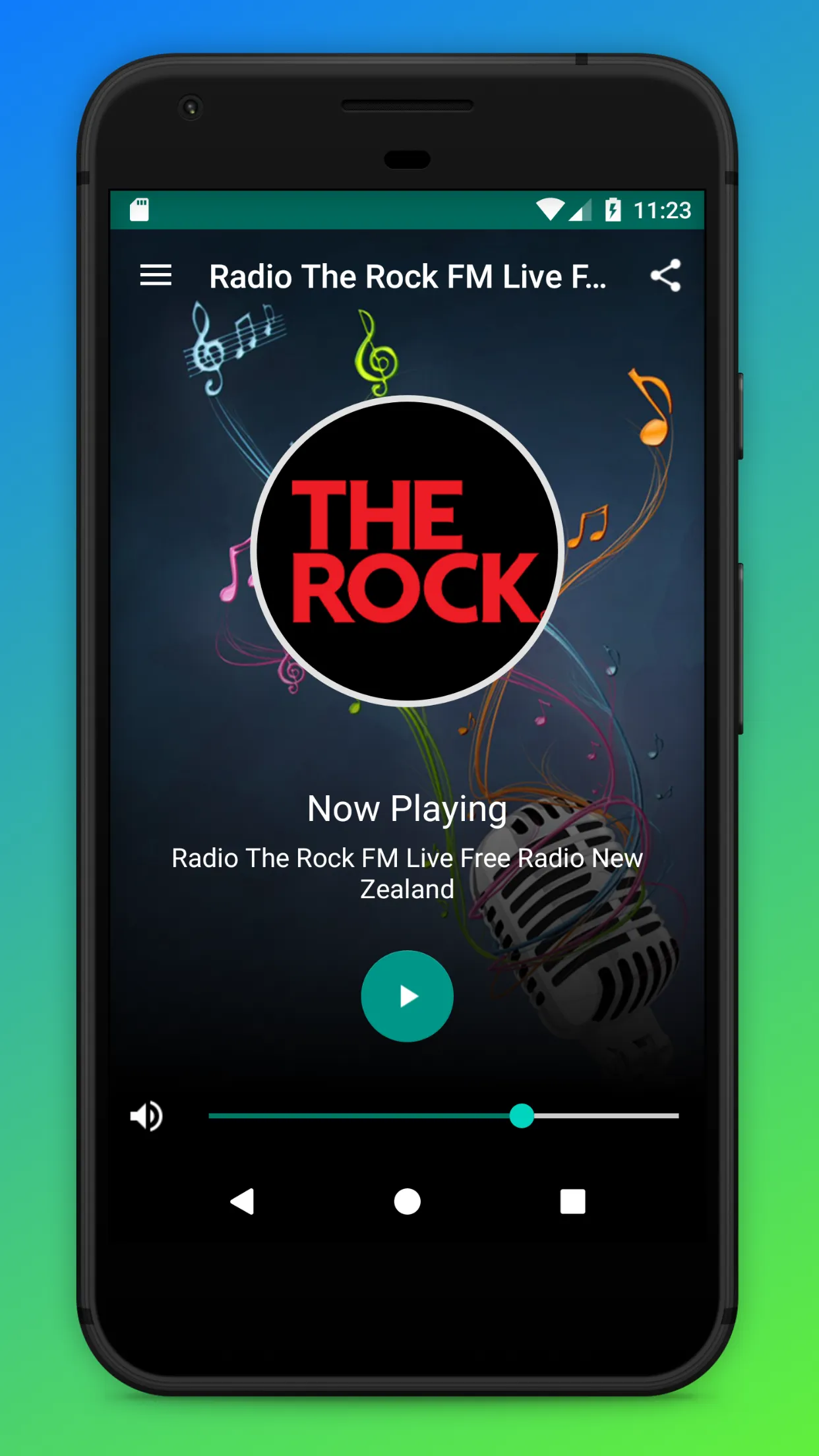 The Rock FM NZ Radio Online | Indus Appstore | Screenshot