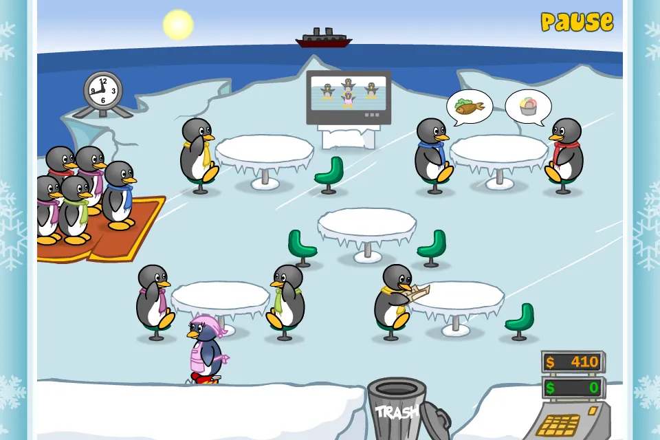 Penguin Diner: Restaurant Dash | Indus Appstore | Screenshot