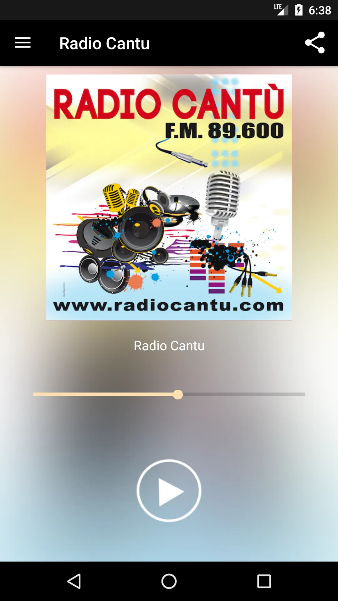 Radio Cantu | Indus Appstore | Screenshot