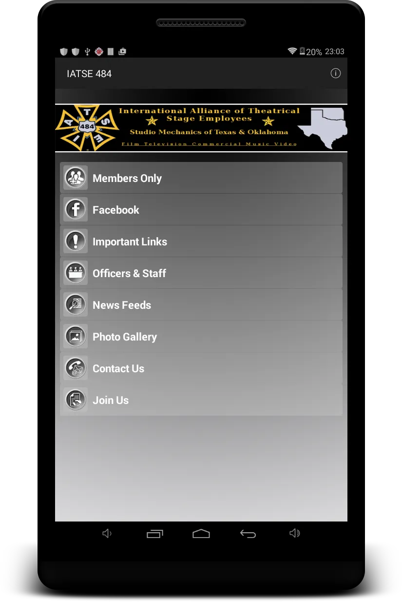 IATSE 484 | Indus Appstore | Screenshot