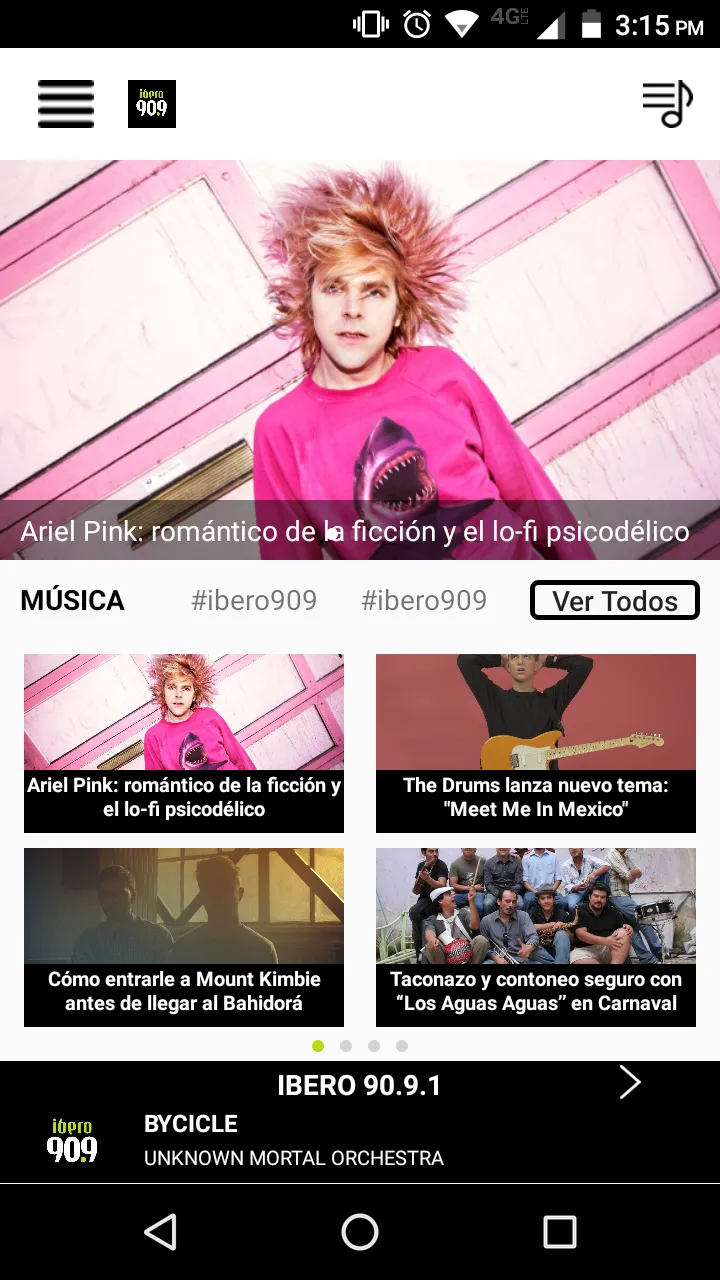 Ibero 90.9 | Indus Appstore | Screenshot