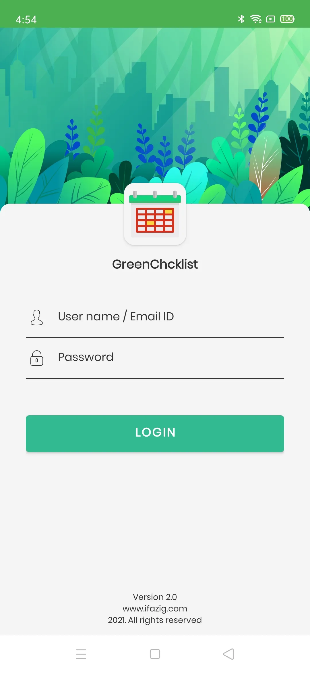 Green Chklist-DATE | Indus Appstore | Screenshot