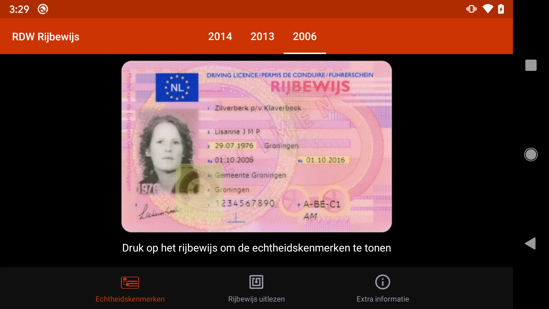 RDW Rijbewijs | Indus Appstore | Screenshot