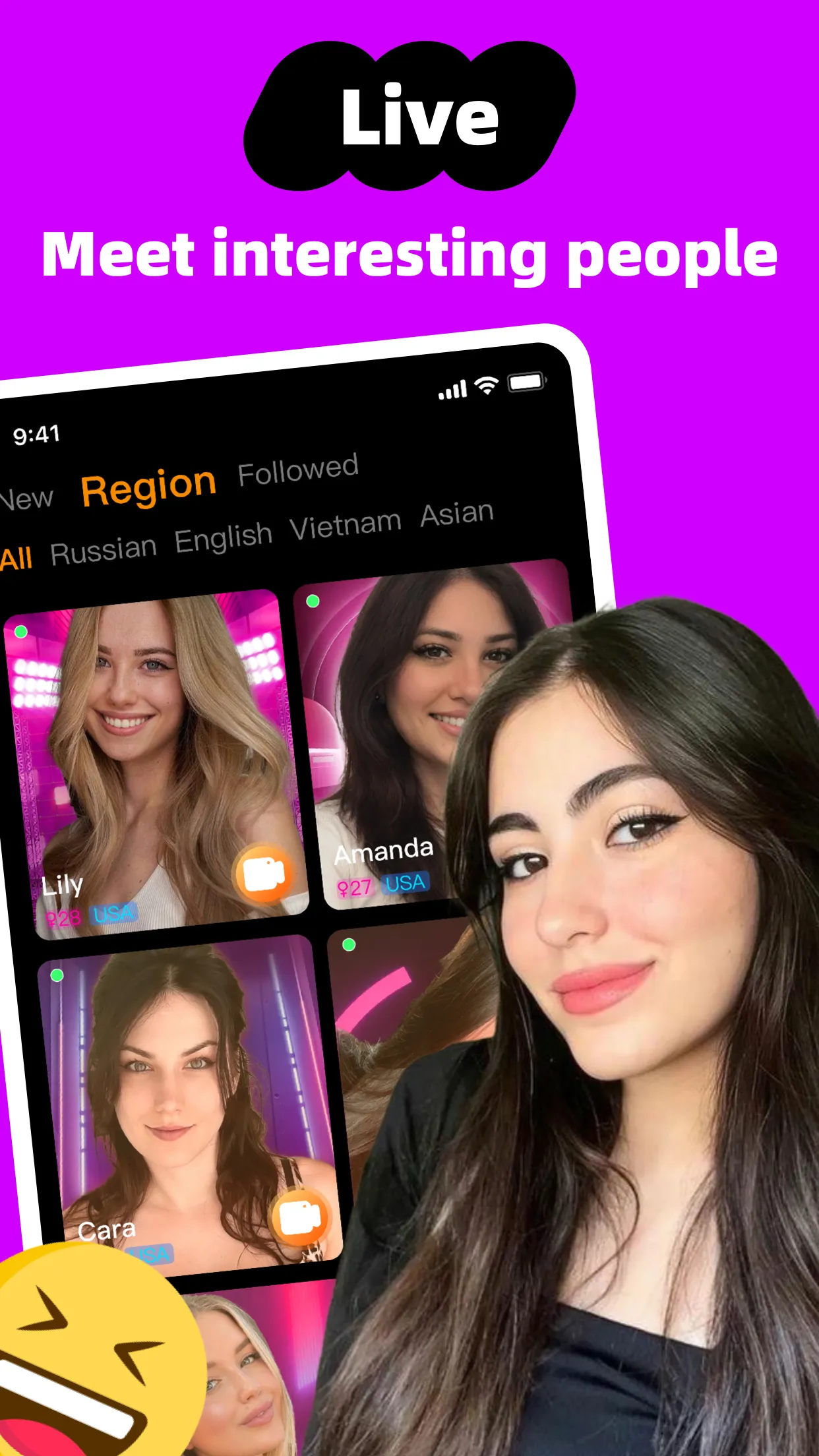 GoLive-Live Video Chat | Indus Appstore | Screenshot
