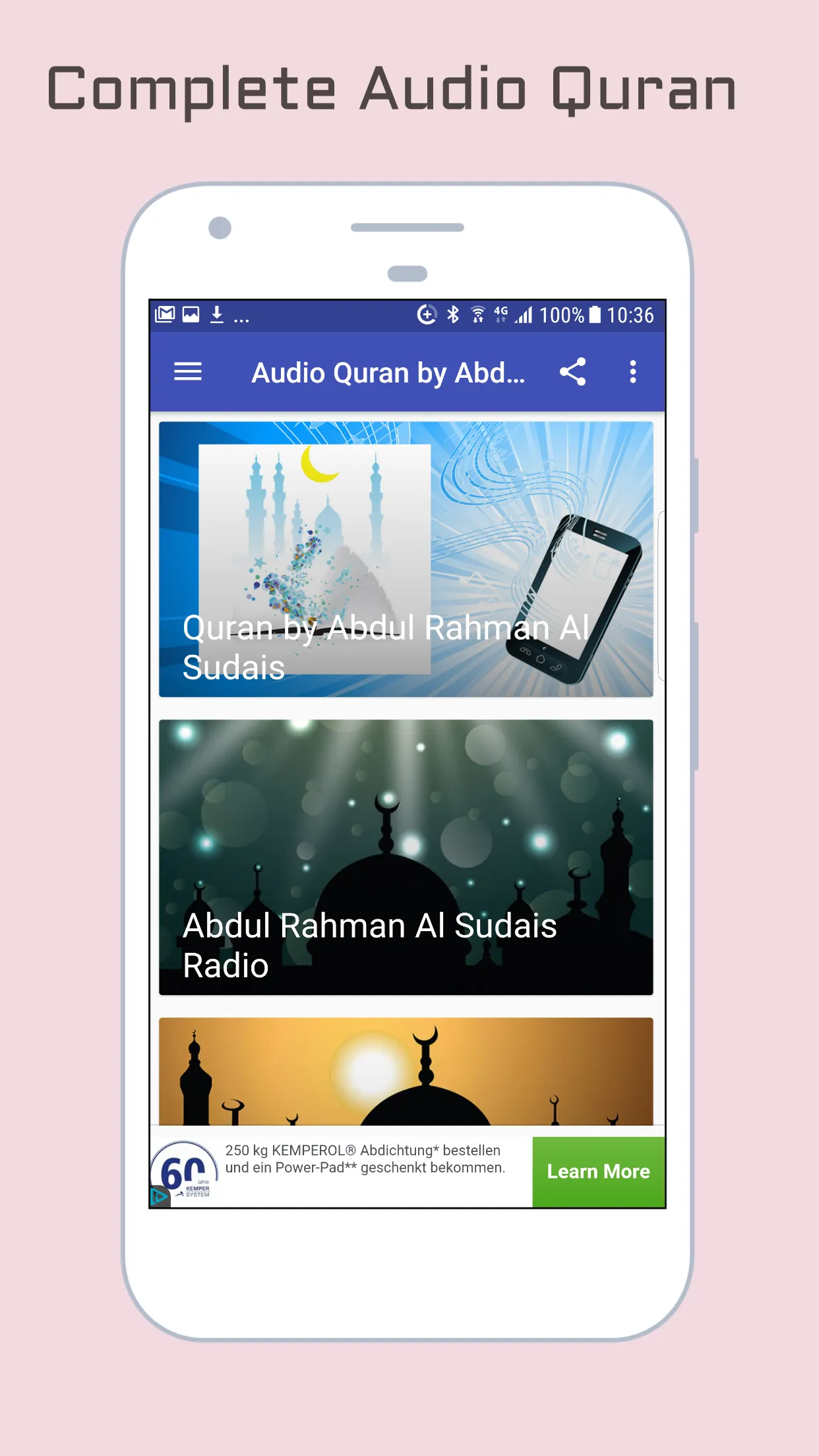 Audio Quran by Abdul Rahman Al | Indus Appstore | Screenshot