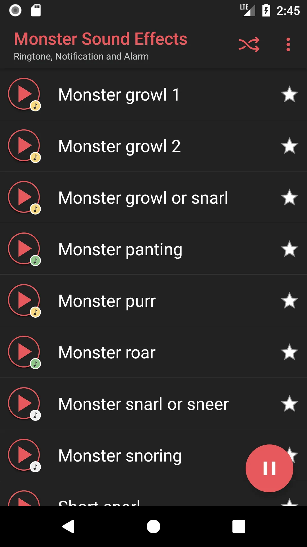 Monster Sounds | Indus Appstore | Screenshot