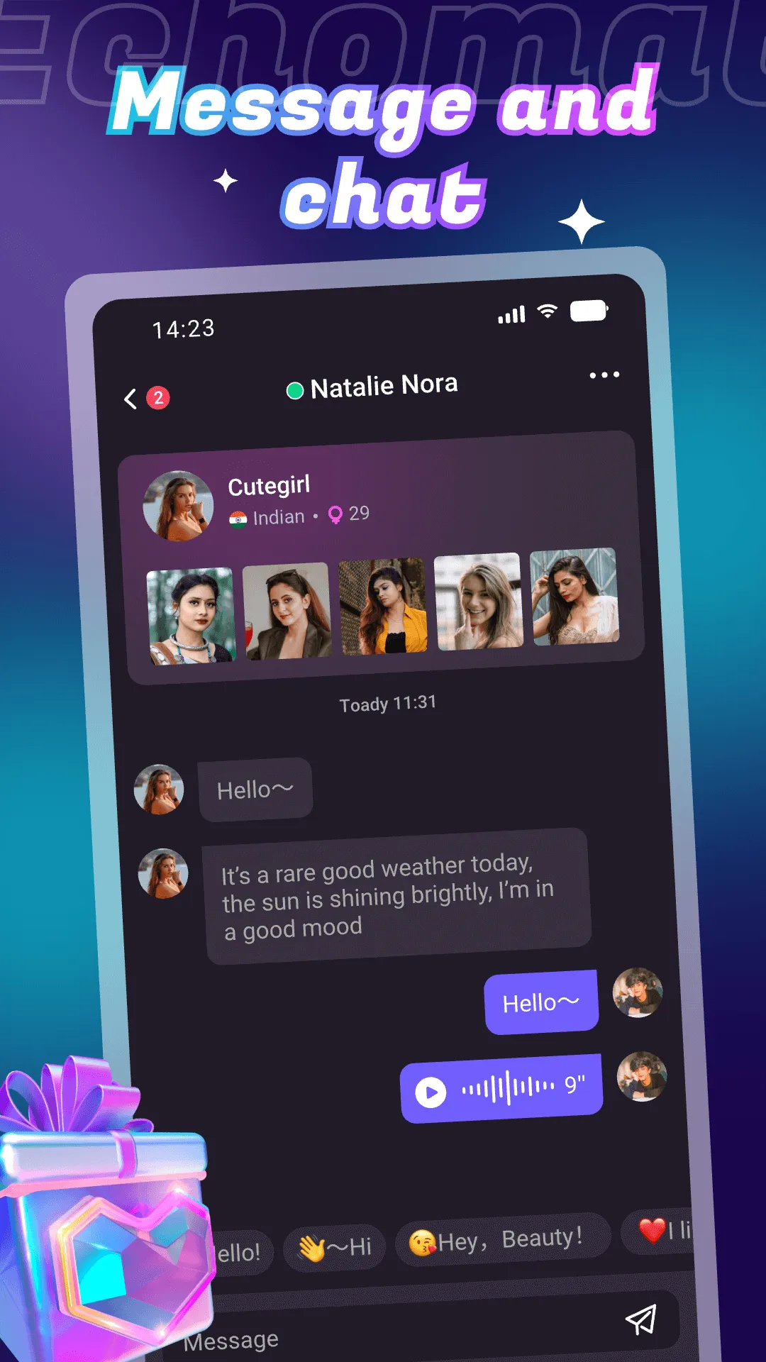 Echomate - Video Chat | Indus Appstore | Screenshot