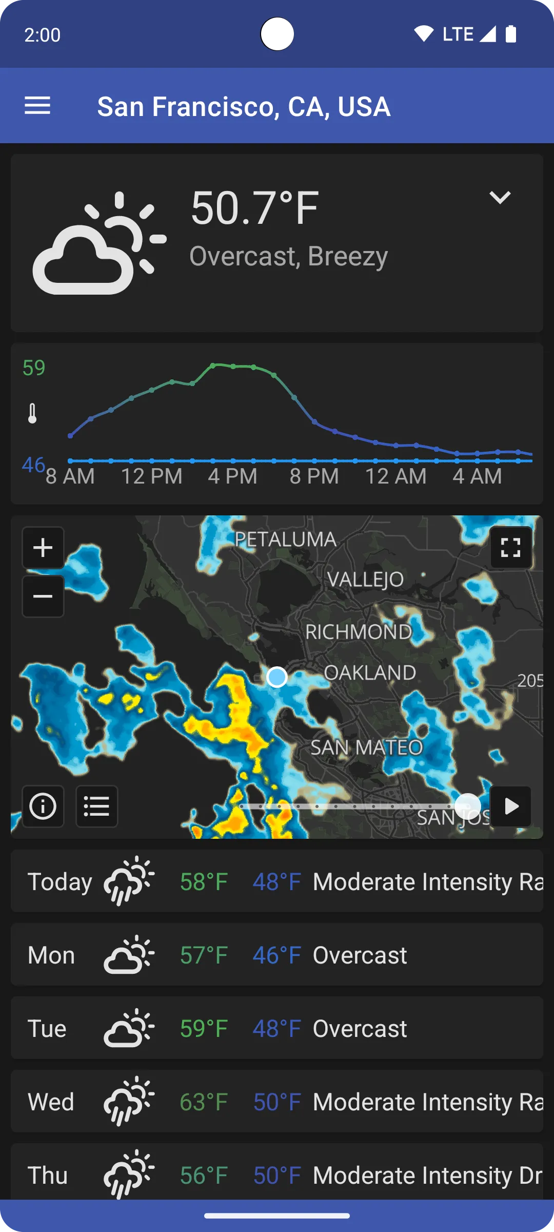 QuickWeather | Indus Appstore | Screenshot