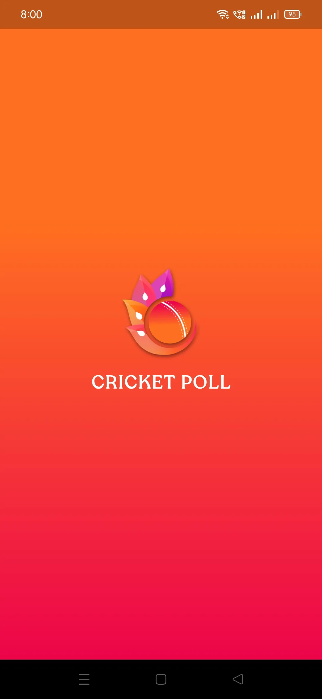 Cricket Poll | Indus Appstore | Screenshot