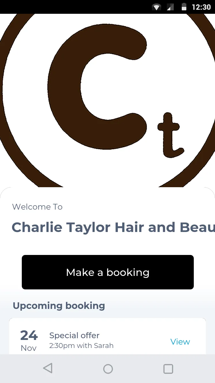 Charlie Taylor Hair and Beauty | Indus Appstore | Screenshot