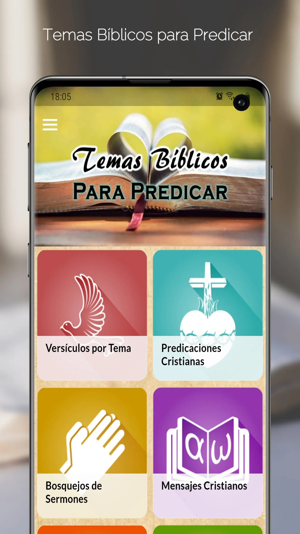 Temas Biblicos para predicar | Indus Appstore | Screenshot