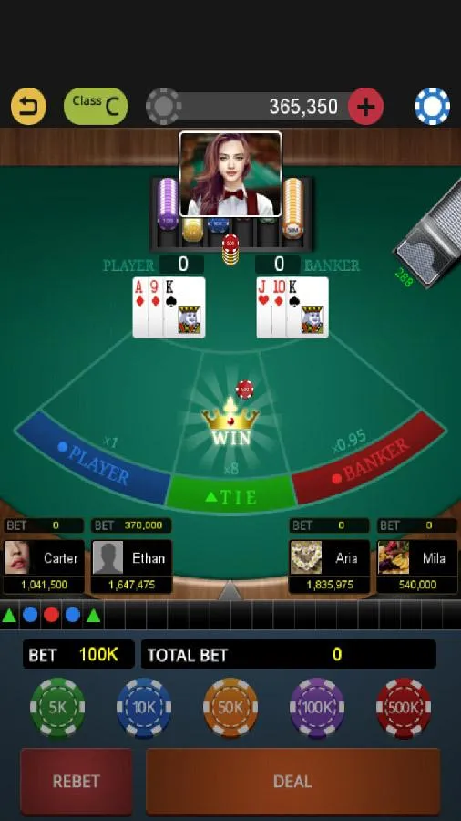 World Baccarat King | Indus Appstore | Screenshot