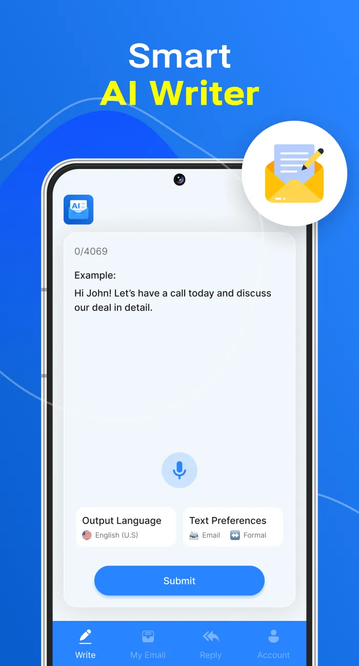 AI Email Assistant - AI Writer | Indus Appstore | Screenshot