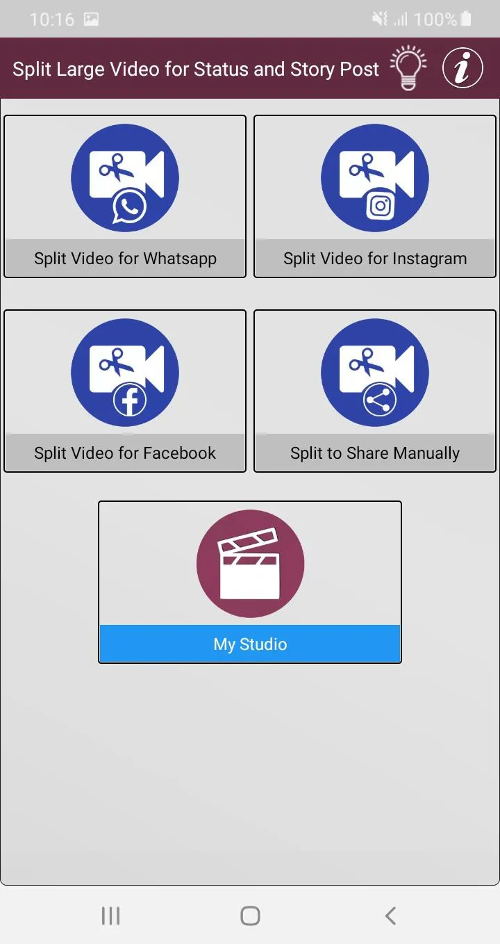 Split Video for Status & Story | Indus Appstore | Screenshot