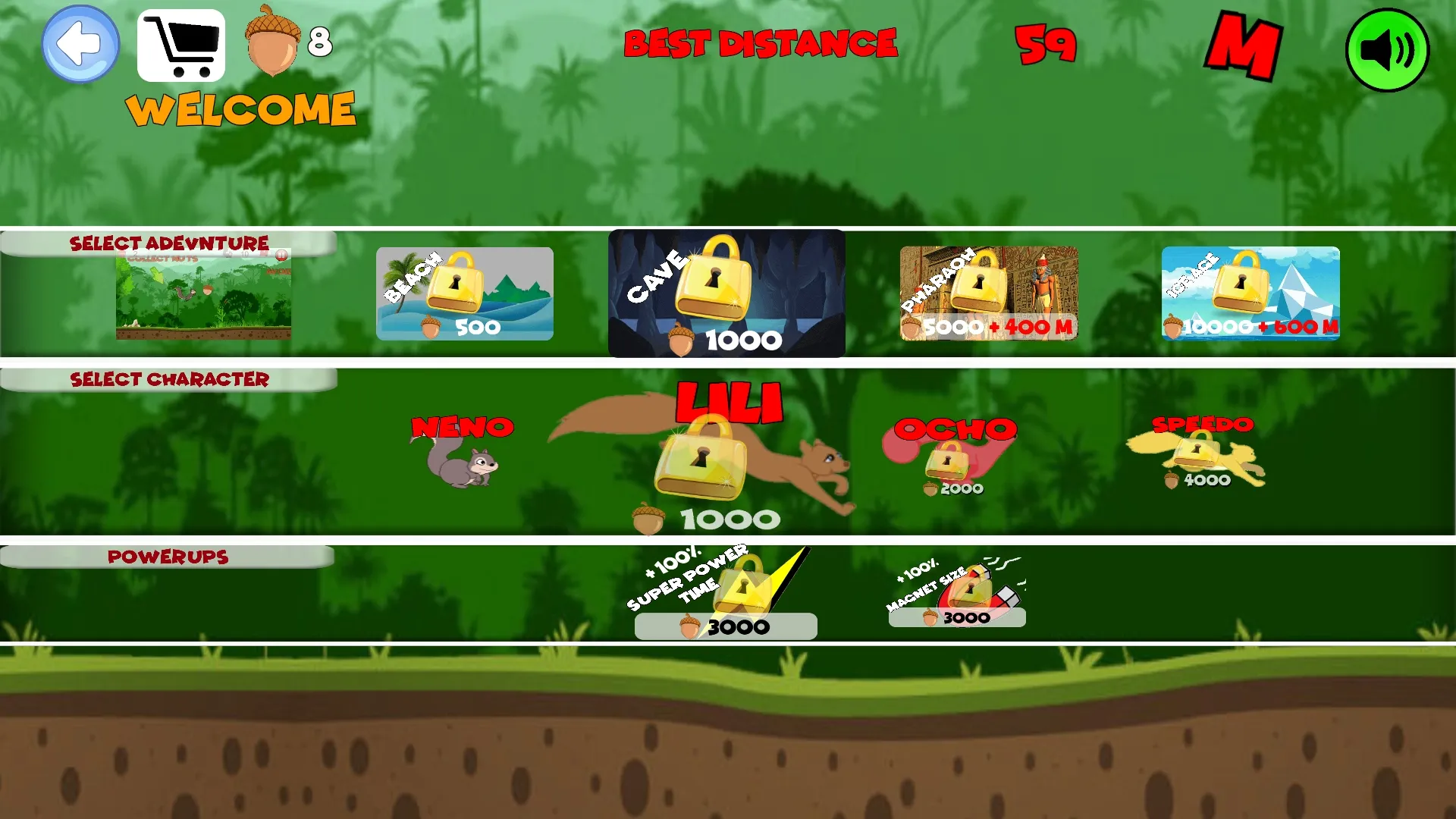 Squirrel Adventures | Indus Appstore | Screenshot