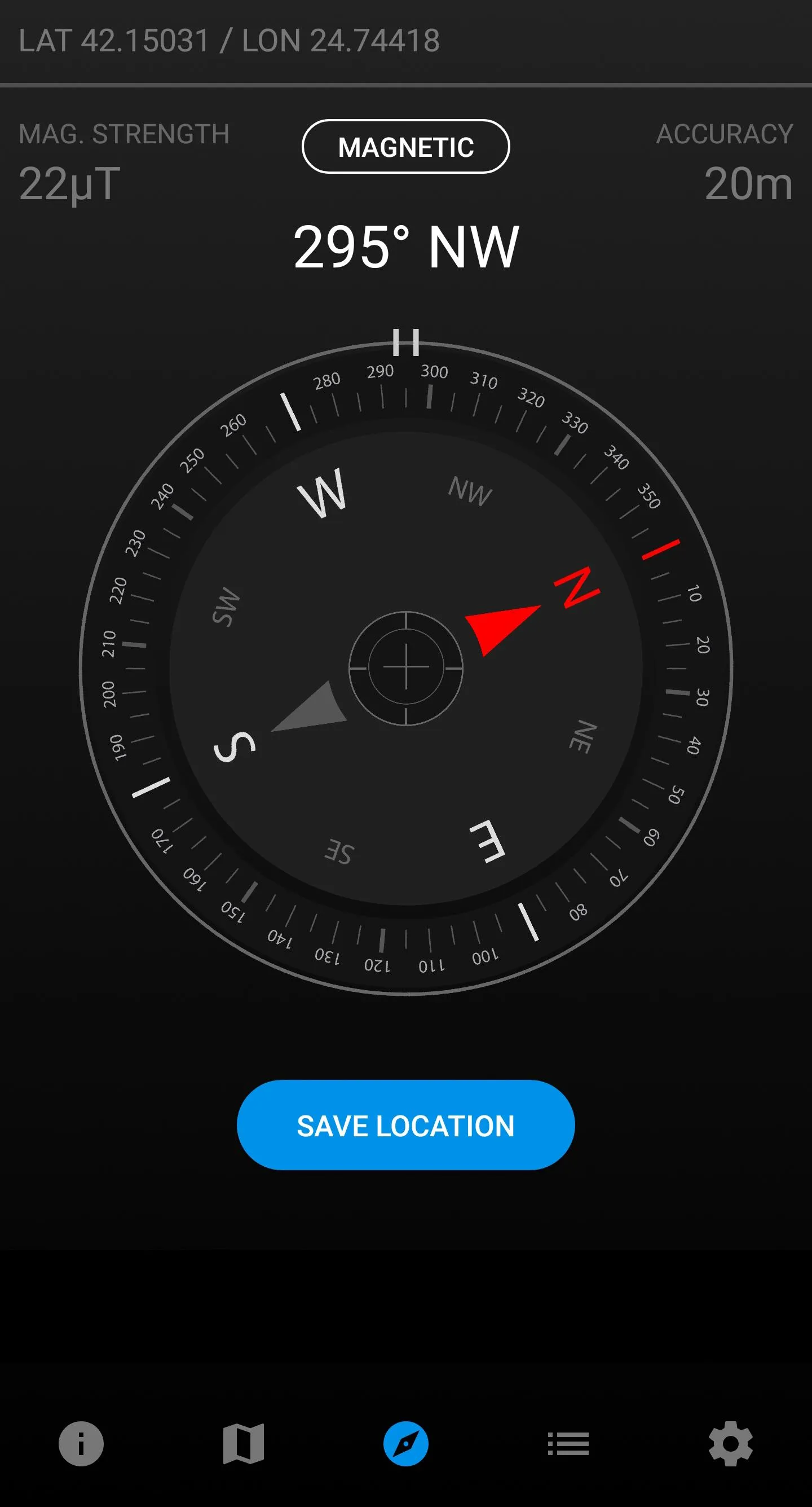 GPS Compass Survivor | Indus Appstore | Screenshot