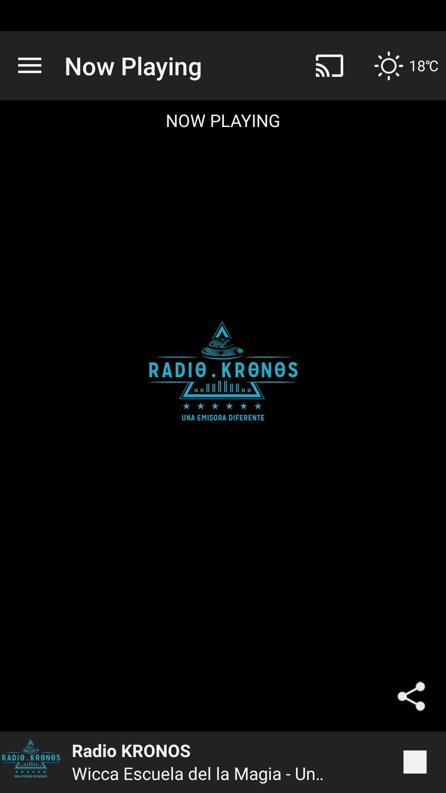 Radio Kronos | Indus Appstore | Screenshot