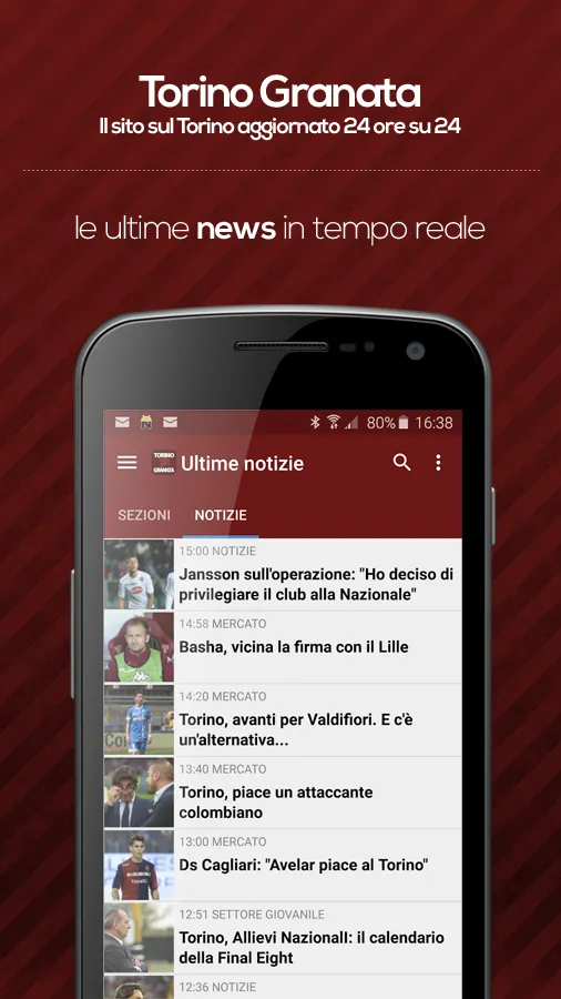 Torino Granata | Indus Appstore | Screenshot