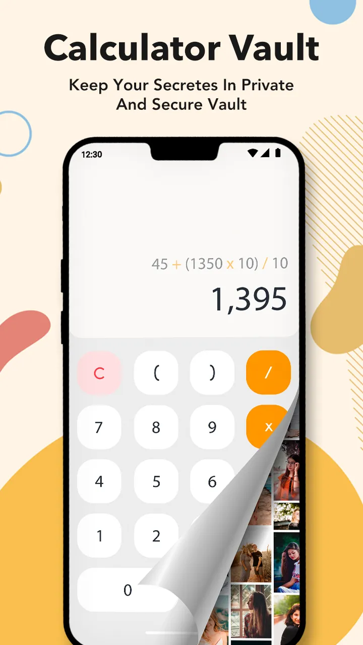 Calculator Photo Vault - Calcu | Indus Appstore | Screenshot