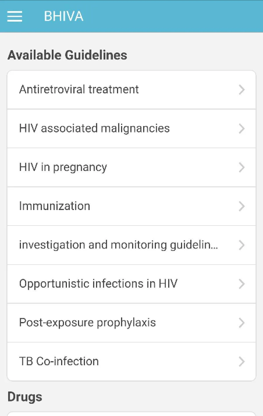 BHIVA GUIDELINES | Indus Appstore | Screenshot