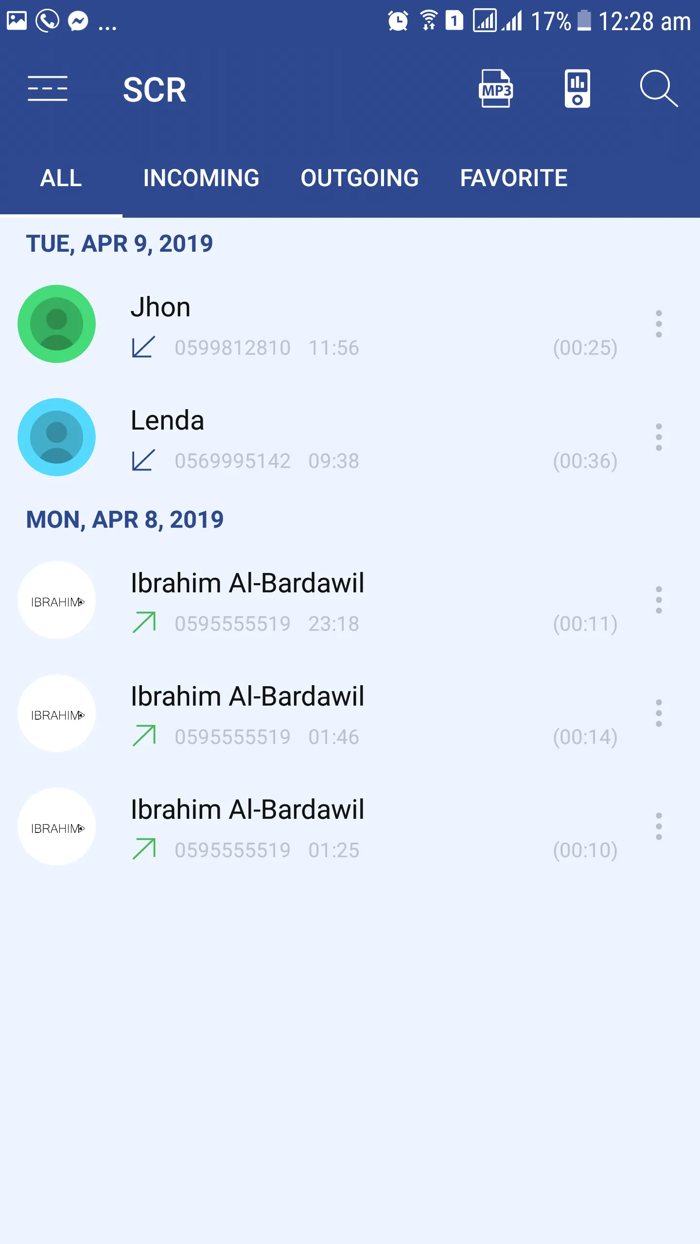 Smart Call Recorder - SCR | Indus Appstore | Screenshot