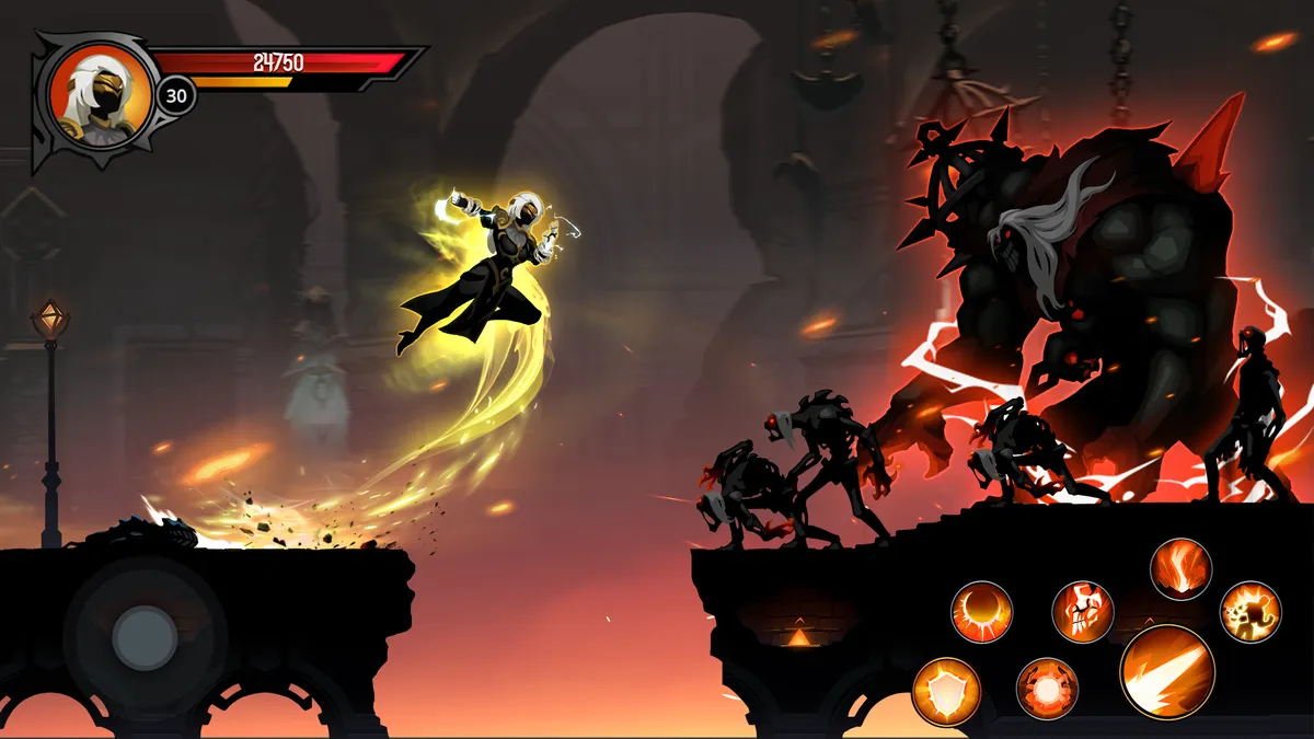 Shadow Knight: Ninja Game War | Indus Appstore | Screenshot