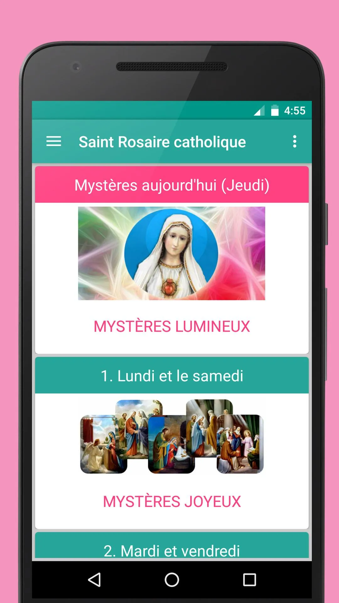 Saint Rosaire catholique | Indus Appstore | Screenshot