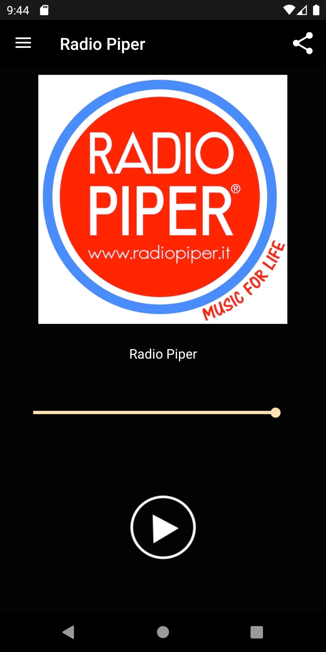 Radio Piper | Indus Appstore | Screenshot