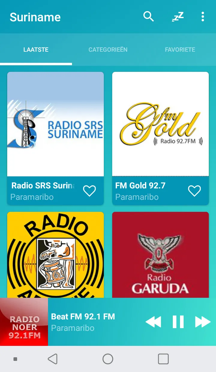 Suriname radios online | Indus Appstore | Screenshot