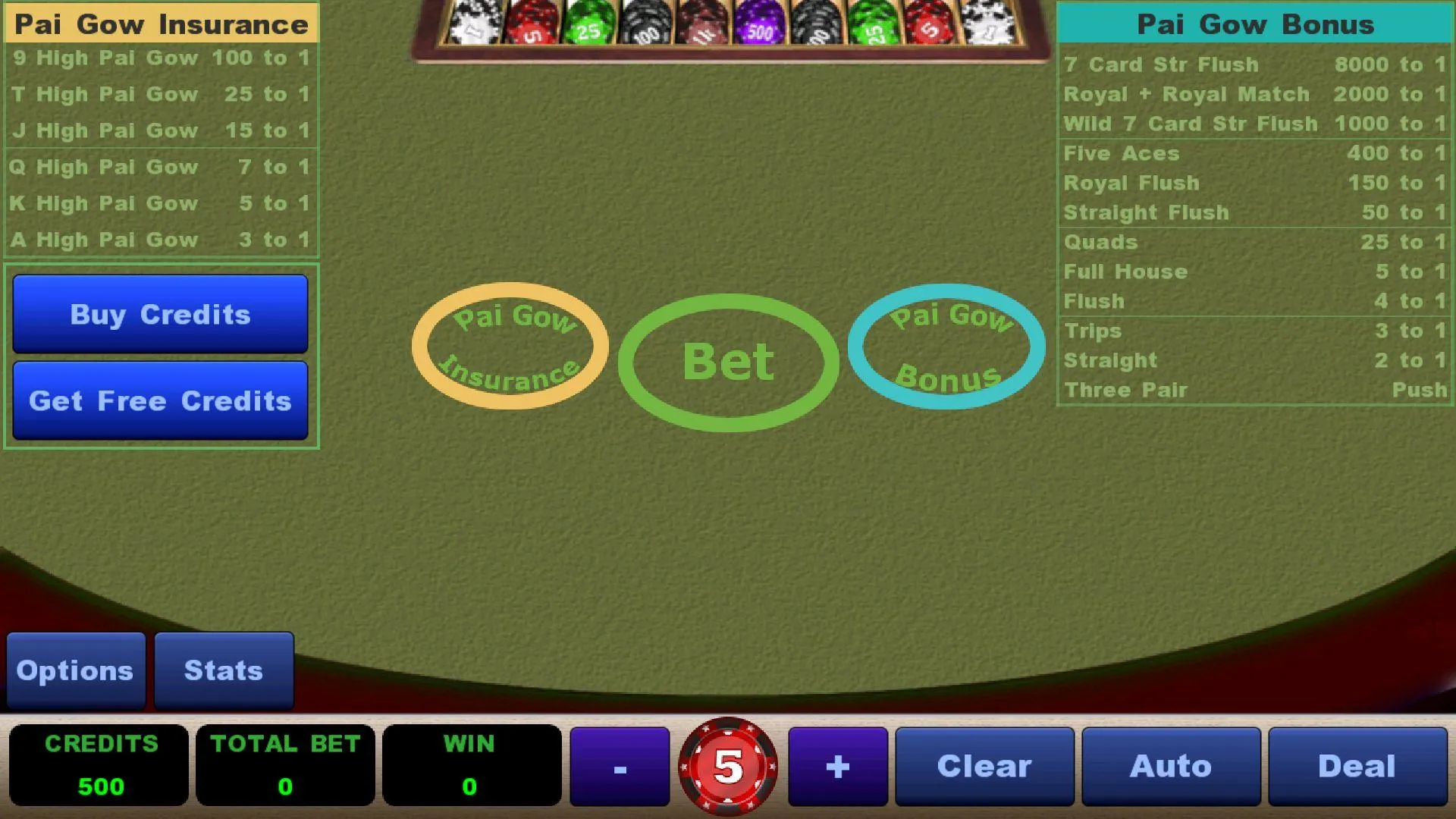 Ace Pai Gow Poker | Indus Appstore | Screenshot