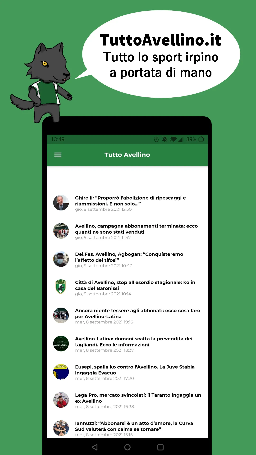 Tutto Avellino | Indus Appstore | Screenshot