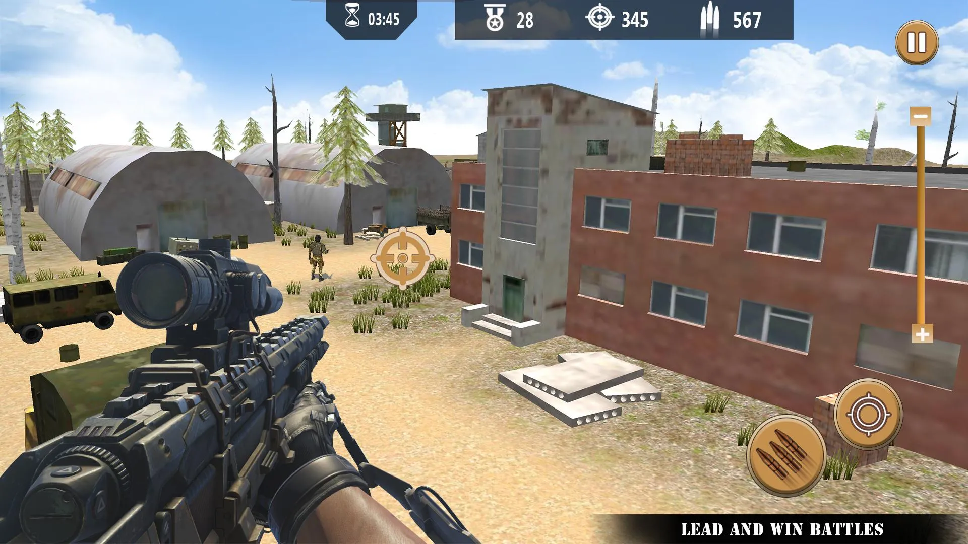 Sniper Target shooting Game | Indus Appstore | Screenshot