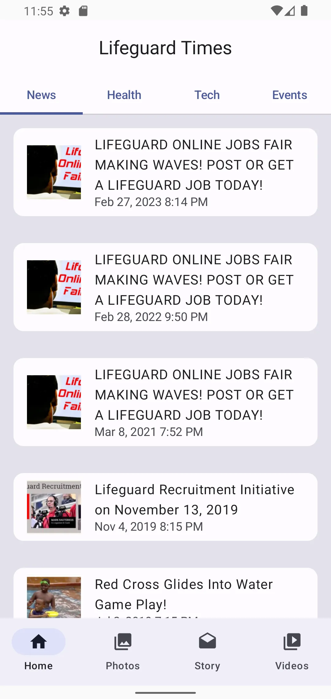 Lifeguard Times | Indus Appstore | Screenshot