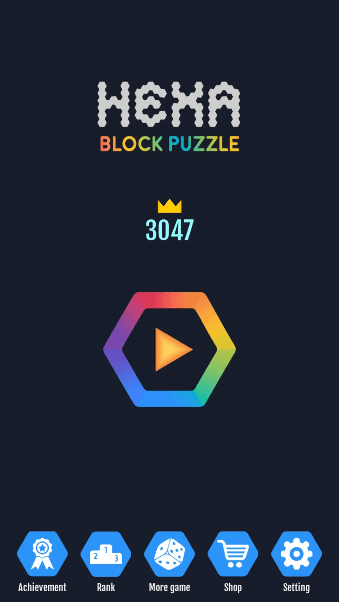 Hexa Block Puzzle - HexBlocks | Indus Appstore | Screenshot