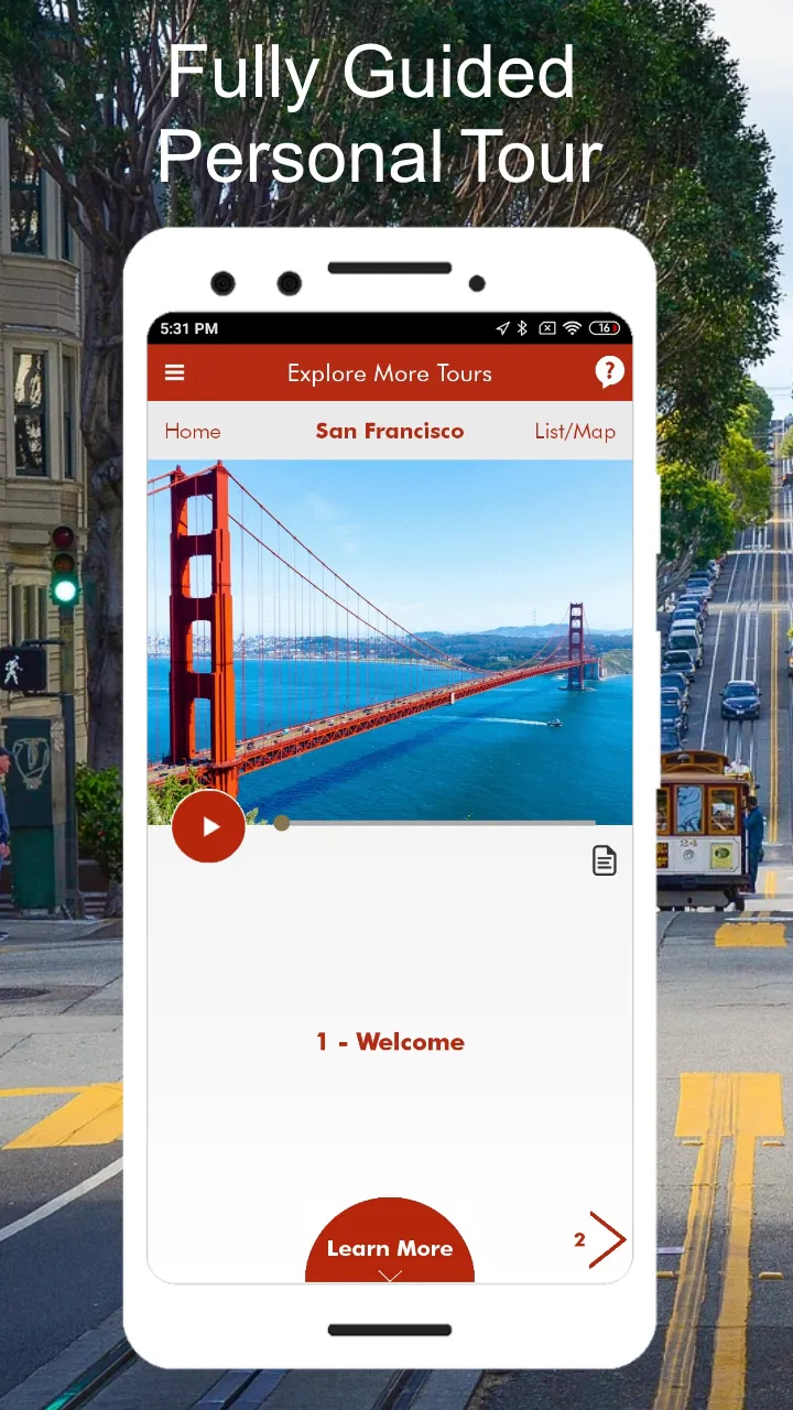 San Francisco Audio Tour Guide | Indus Appstore | Screenshot