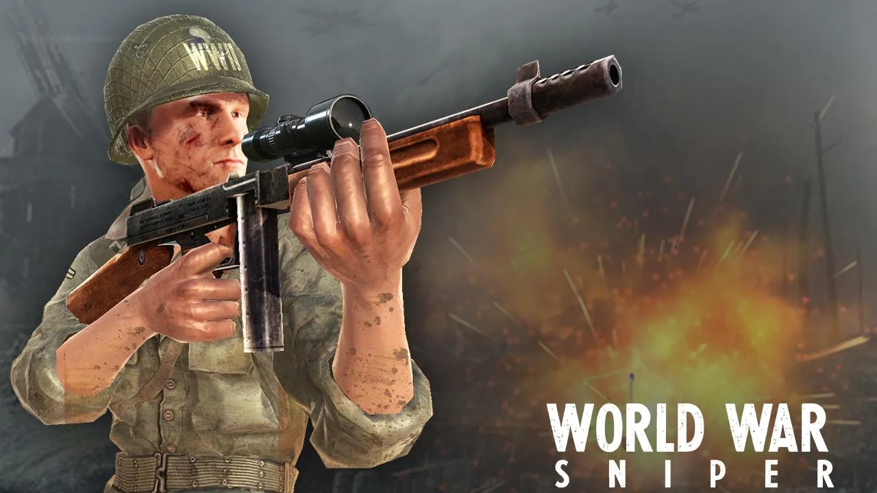 WW2 Sniper: 3D World War Games | Indus Appstore | Screenshot