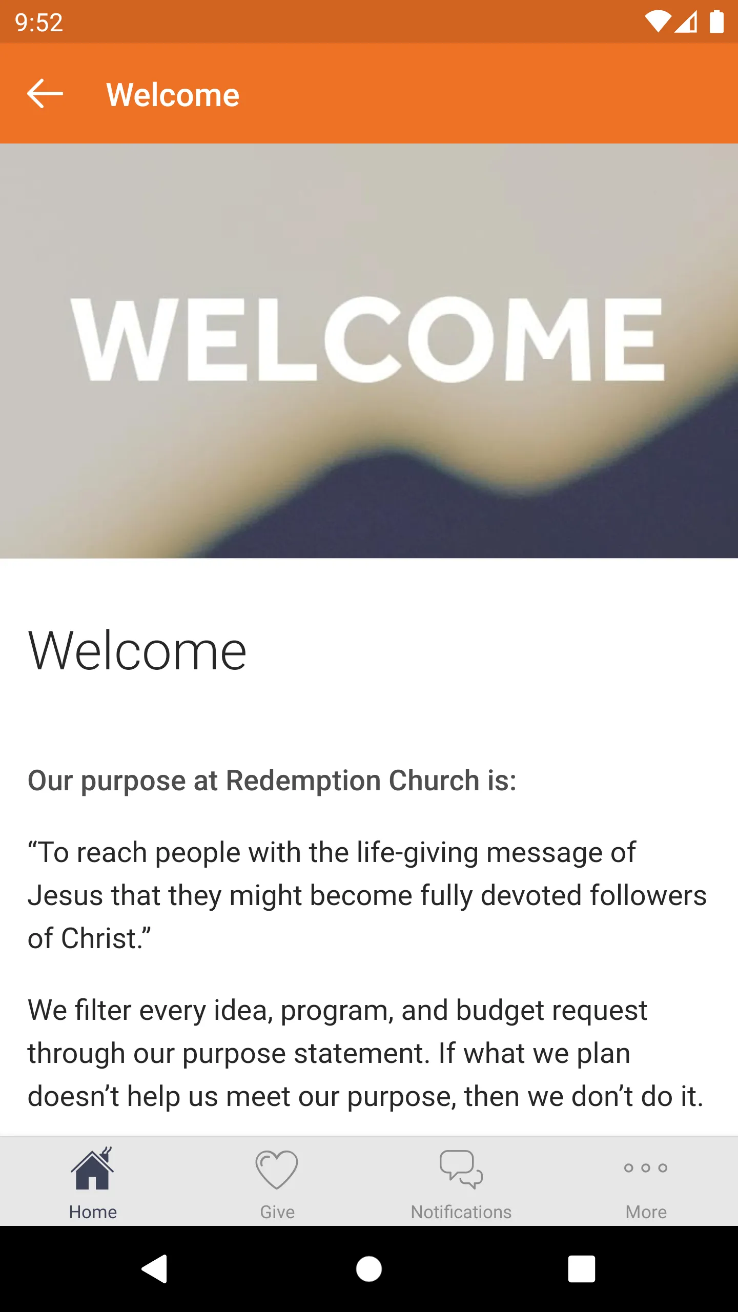 Redemption Church CG | Indus Appstore | Screenshot