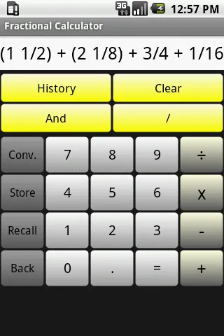 Fractional Calculator | Indus Appstore | Screenshot