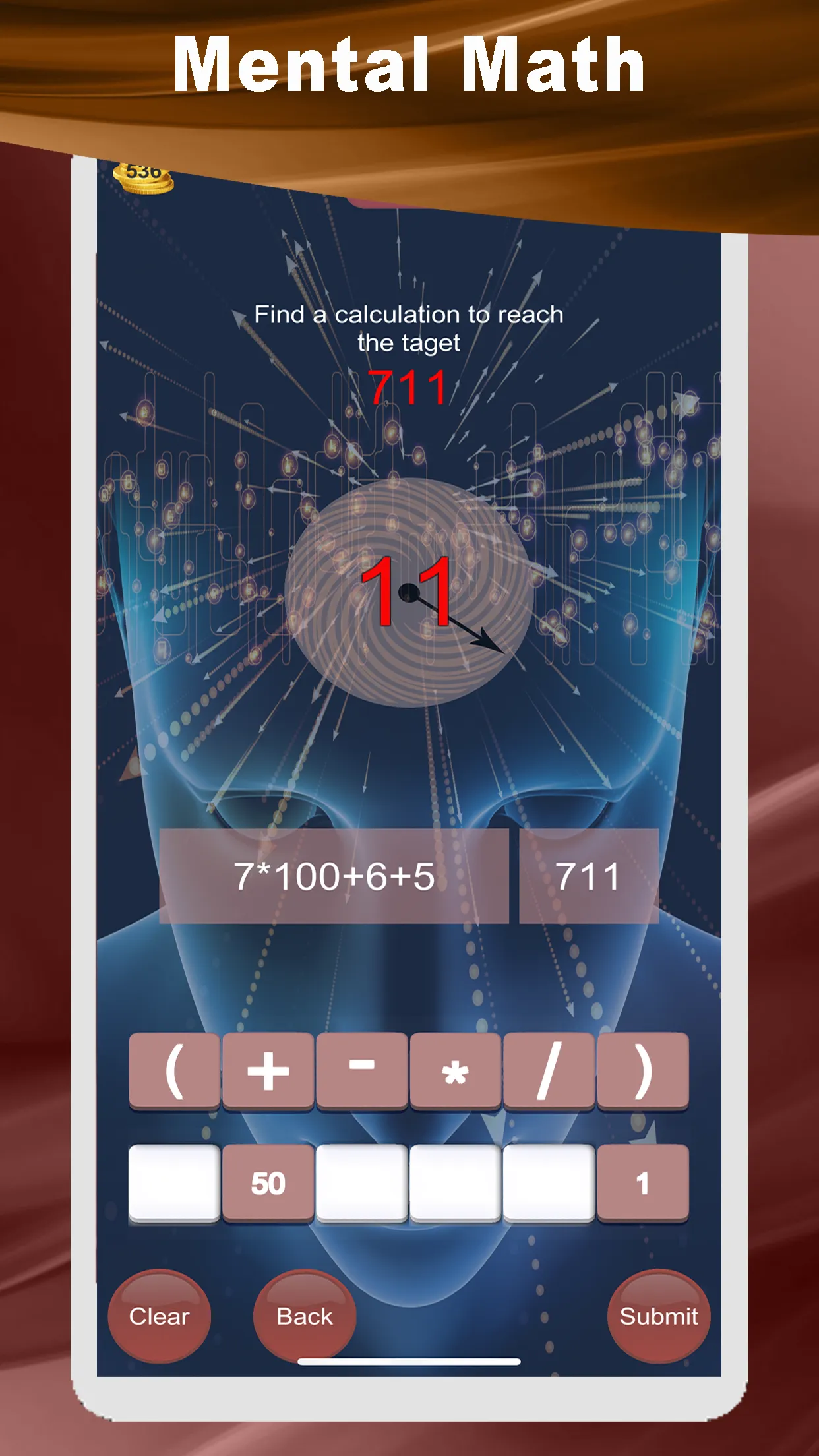 Number Scramble - Mental Math | Indus Appstore | Screenshot