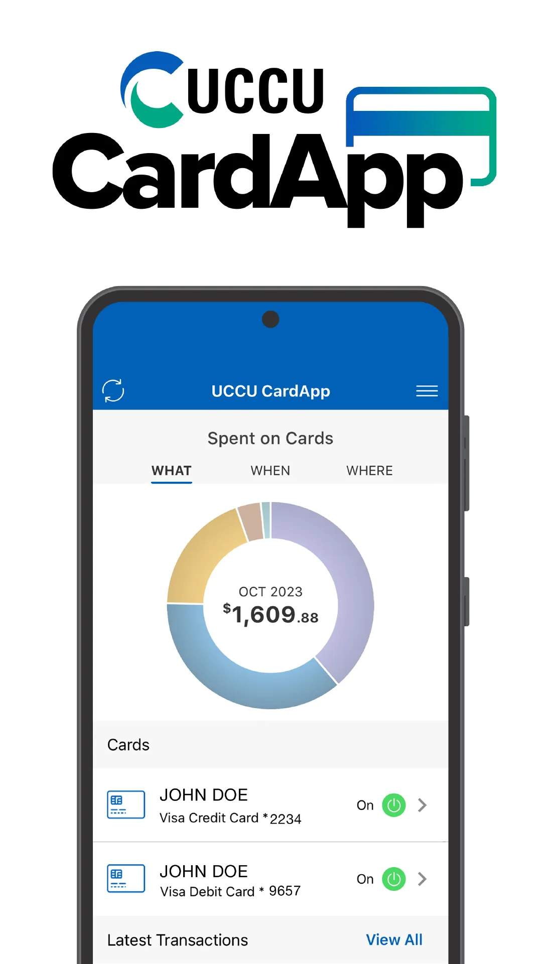 UCCU CardApp | Indus Appstore | Screenshot