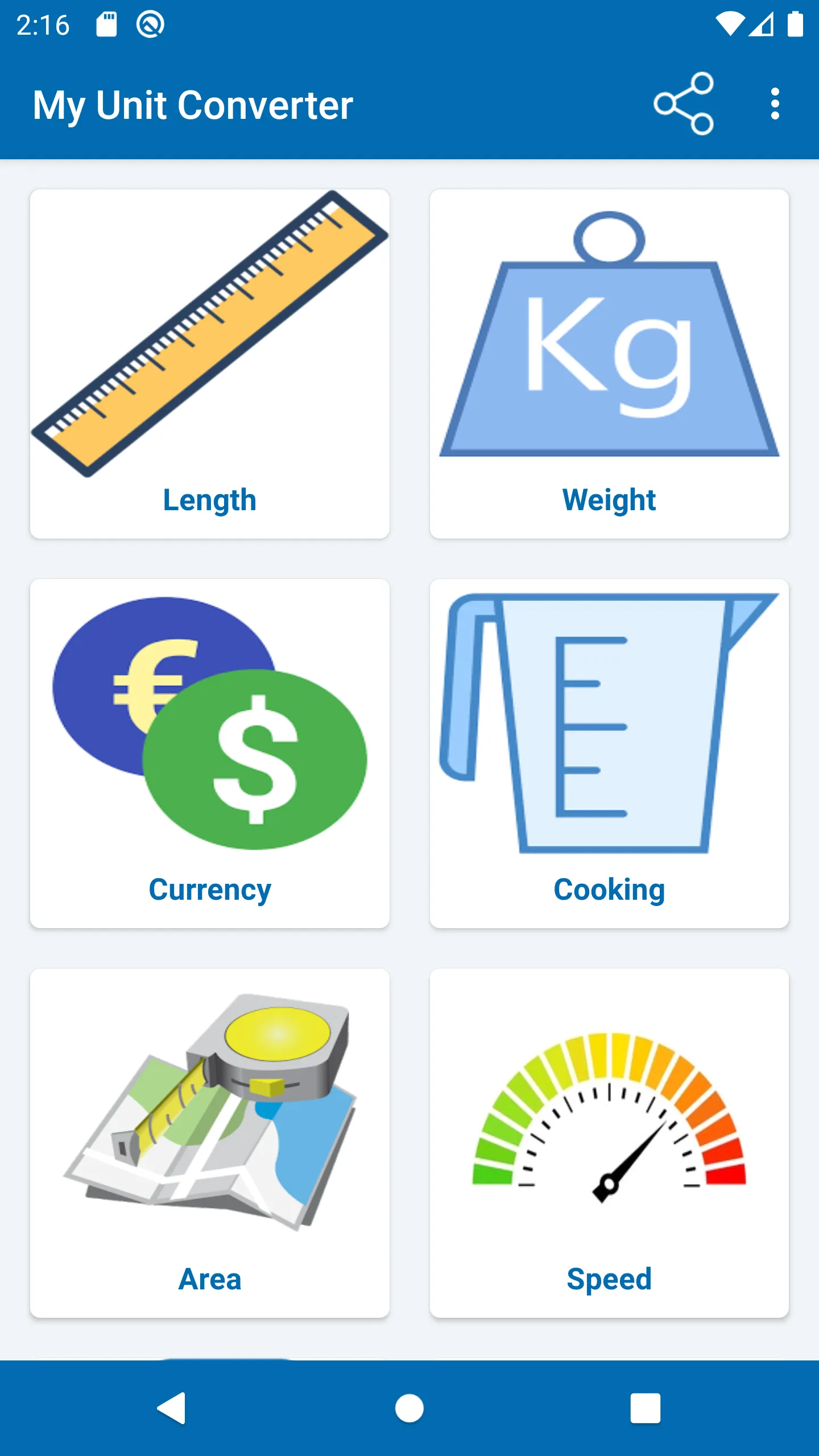 My Unit Converter | Indus Appstore | Screenshot