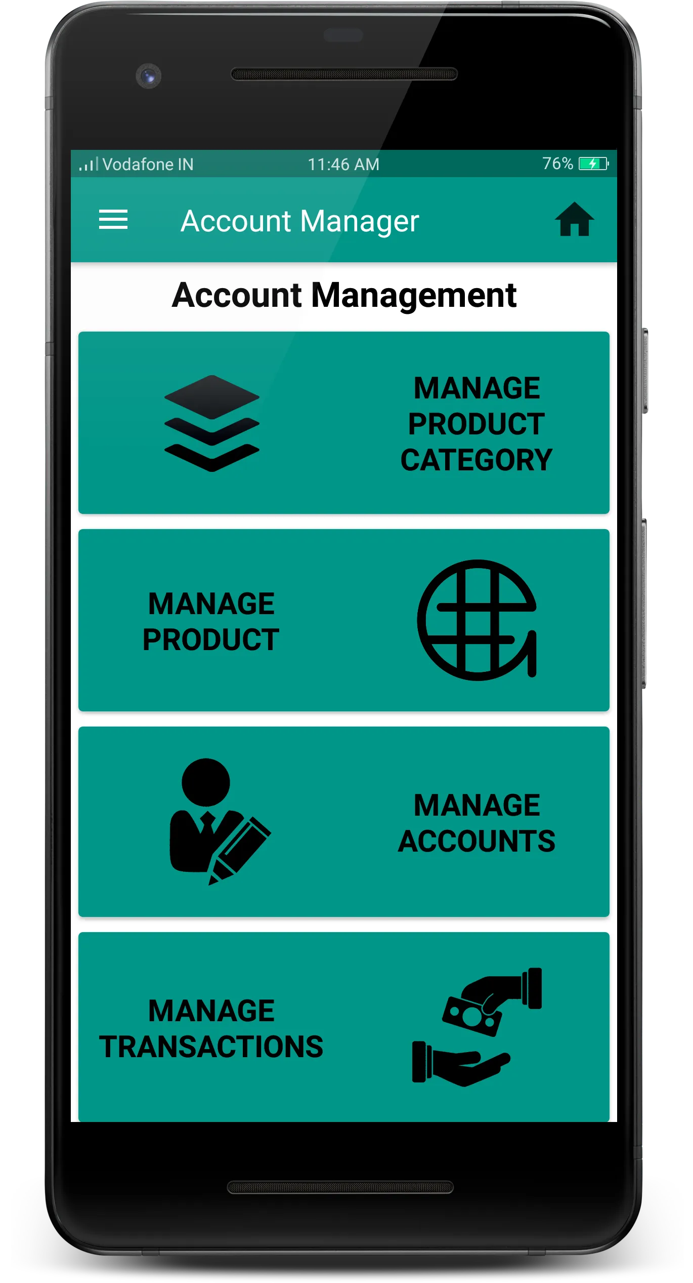 Account-Inventory Manager | Indus Appstore | Screenshot