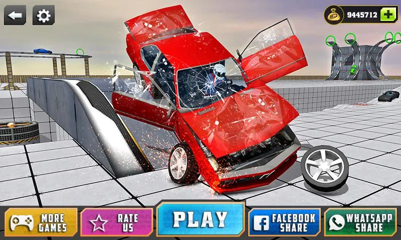 Derby Car Crash Stunts | Indus Appstore | Screenshot