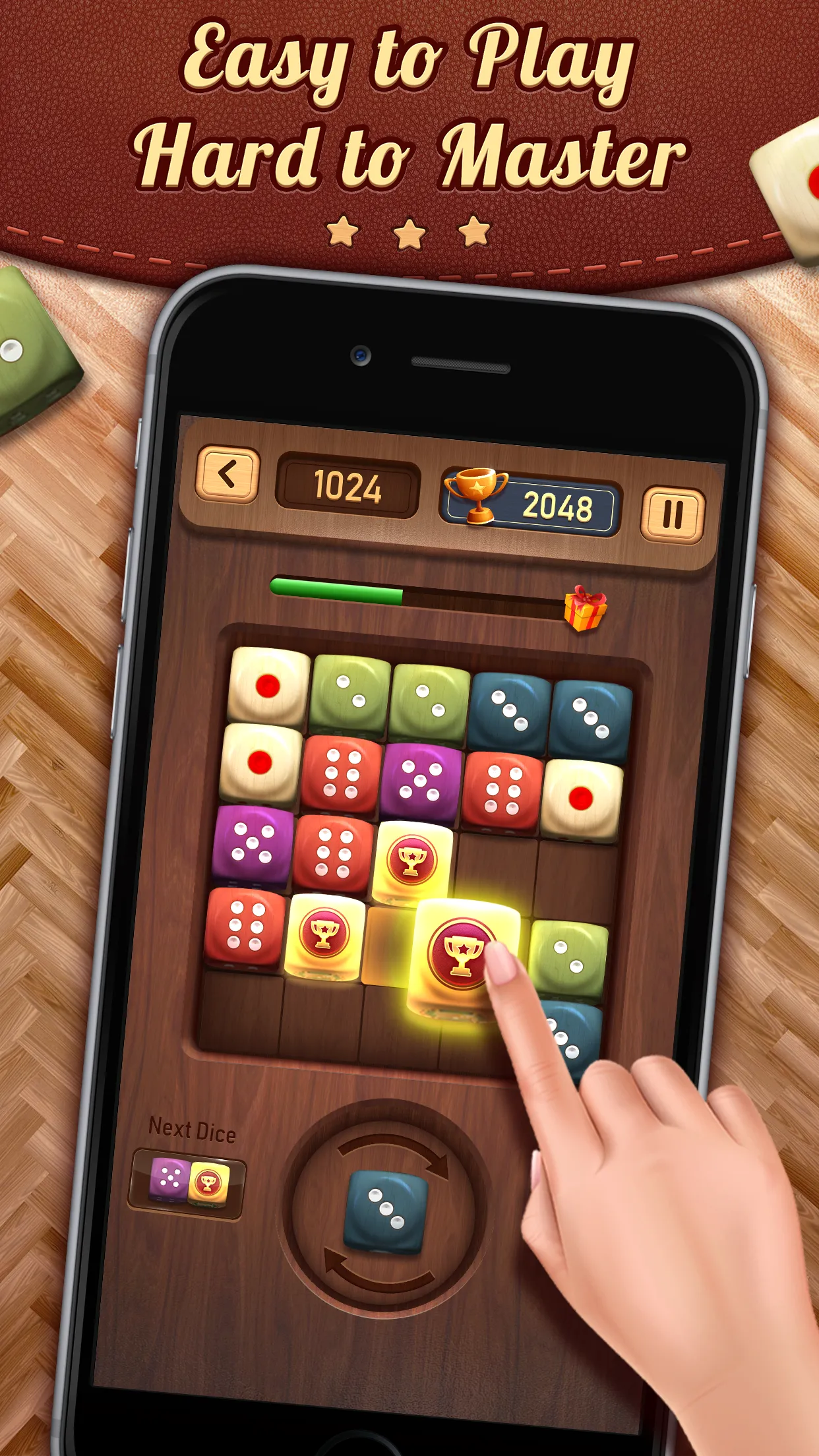 Merge Dice: Random Dice Game & | Indus Appstore | Screenshot